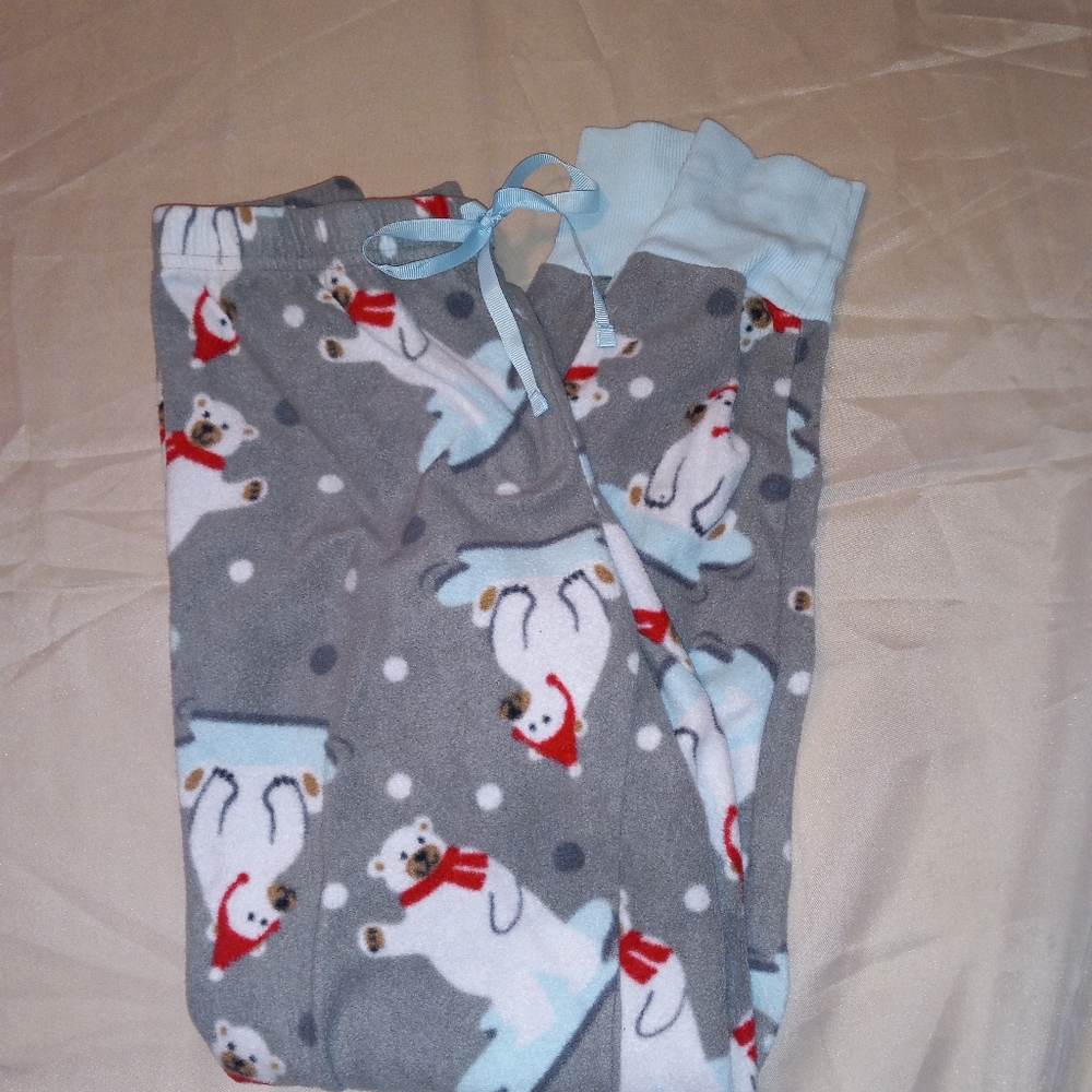 fuzzy pj pants
